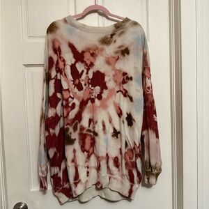 Tie-Dye Tunic Sweater from We the Free